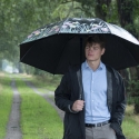 Paraguas fantástico con estampado de pajaritos que cambia de color con la lluvia Características