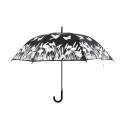 Paraguas fantástico con estampado de pajaritos que cambia de color con la lluvia Coste