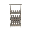 Escalera triangular de madera para macetas con 4 estantes Oferta