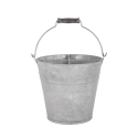 Cubo de metal galvanizado envejecido 7L Promoción
