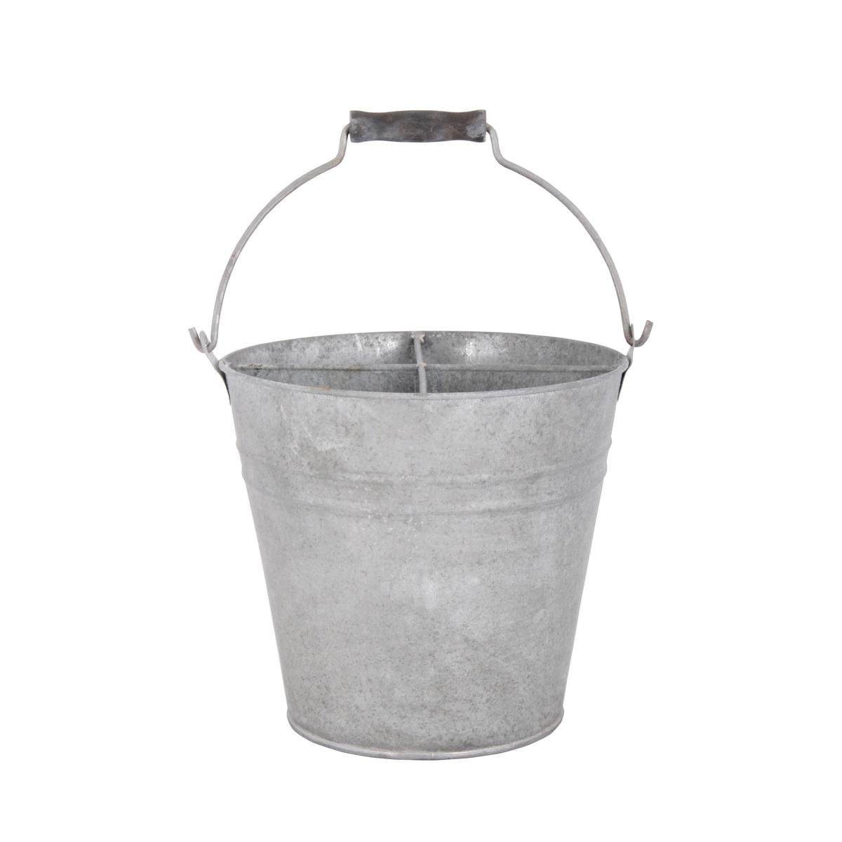 Cubo de metal galvanizado envejecido 7L Promoción Cubo de metal galvanizado envejecido 7L Promoción