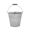 Cubo de metal galvanizado envejecido 7L Promoción
