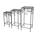 Set de 3 soportes para plantas en estilo clásico Oferta