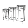 Set de 3 soportes para plantas en estilo clásico Oferta