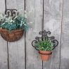 Portavasos de pared estilo clásico para macetas de 13 cm de diámetro Venta