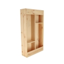 Mueble de pared con mesa plegable de madera portaobjetos Rebajas