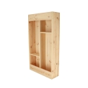 Mueble de pared con mesa plegable de madera portaobjetos Catálogo