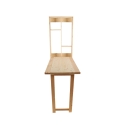 Mueble de pared con mesa plegable de madera portaobjetos Promoción