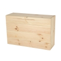 Armario de pared con estante plegable de madera Rebajas