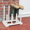 Soporte de madera para 4 pares de botas Venta