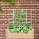 Soporte de madera para plantas trepadoras 78,2x3,8x84,9cm Venta