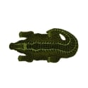 Felpudo decorativo de entrada con forma de cocodrilo Promoción