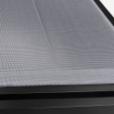 Stock 4 tumbonas para jardín y piscina de aluminio con ruedas Rimini 