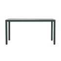 Set de exterior con mesa de vidrio y 4 sillas Tarquinia Stock