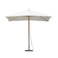 Sombrilla de jardín con poste central de madera de bambú 3x2m Arunya Promoción