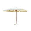 Sombrilla de jardín de madera 3x3m Yalena Promoción
