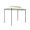 Gazebo de hierro 3x2 para jardín Illinois Promoción
