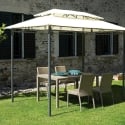 Gazebo de hierro 3x2 para jardín Illinois Venta