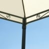 Gazebo de jardín de hierro 3x3 color ecru antracita Illinois Oferta