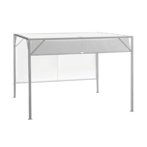 Pérgola de jardín 3x3 con techo deslizante Skroda Promoción