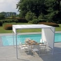 Pérgola de jardín 3x3 con techo deslizante Skroda Oferta