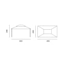 Gazebo de hierro 3x2 para jardín Illinois Descueto