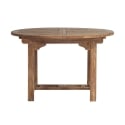 Mesa de exterior de madera de teca extensible para 8 personas Capraia Oferta