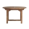 Mesa de exterior de madera de teca extensible para 8 personas Capraia Oferta