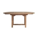 Mesa de exterior de madera de teca extensible para 8 personas Capraia Rebajas