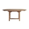 Mesa de exterior de madera de teca extensible para 8 personas Capraia Rebajas