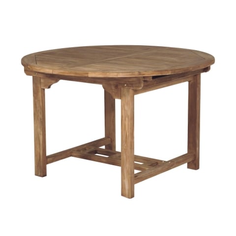Mesa de exterior de madera de teca extensible para 8 personas Capraia Promoción
