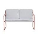 Conjunto de jardín moderno 2 sillones, sofá y mesa Tinos Venta