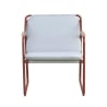 Conjunto de jardín moderno 2 sillones, sofá y mesa Tinos Descueto