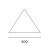 Toldo vela triangular para exterior 5x5x5m Solar Venta