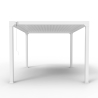 Pérgola bioclimática de jardín de 3x3 m manual de aluminio Guadalupe Stock