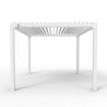 Pérgola bioclimática de jardín de 3x3 m manual de aluminio Guadalupe Elección