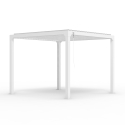 Pérgola bioclimática de jardín de 3x3 m manual de aluminio Guadalupe Venta