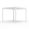 Pérgola bioclimática de jardín de 3x3 m manual de aluminio Guadalupe Venta