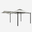 Carpa con toldo para jardín y terraza pagoda Antigua 3'3x3'3 metros Rebajas