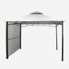 Carpa con toldo para jardín y terraza pagoda Antigua 3'3x3'3 metros Catálogo