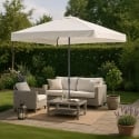 Sombrilla para jardín y terraza de aluminio rectangular Eden 3x2m Bar/Restaurante Catálogo