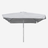 Parasol Cuadrado Aluminio Patio Bar Hotel 3x3 Marte Elección