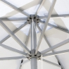 Parasol Cuadrado Aluminio Patio Bar Hotel 3x3 Marte 