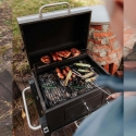 Barbacoa de carbón con ruedas, 2 parrillas y tapa Austin Venta