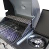 Barbacoa de gas de acero inoxidable 3 quemadores + 1 Davis Catálogo