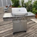 Parrilla a gas 4 quemadores de acero inoxidable Texas Venta