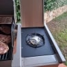 Parrilla a gas 4 quemadores de acero inoxidable Texas Elección