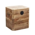 Baúl de almacenamiento de madera 52x48x55cm Irving Venta