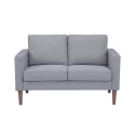Sofá moderno de 2 plazas en algodón 137x73x82cm Ramsey Modelo