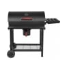 Barbacoa de carbón de acero con ruedas y tapa, 2 parrillas Tennessee Oferta